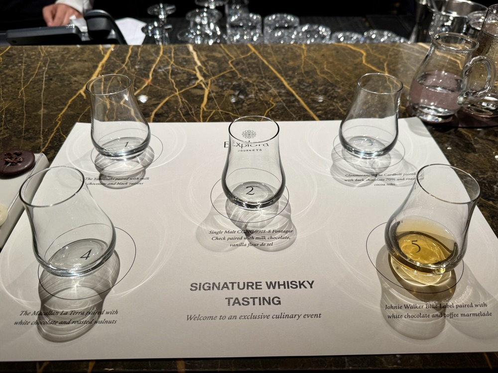 Signature Whisky Tasting on Explora Journeys