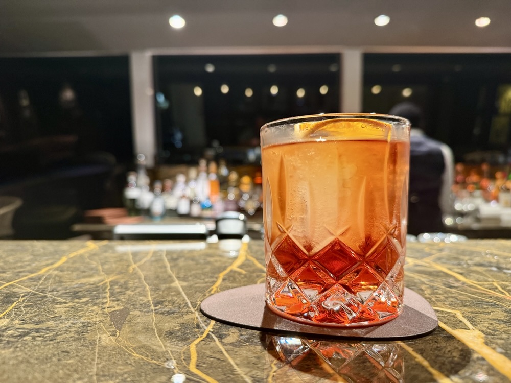 Negroni from Malt Whisky Bar on Explora Journeys