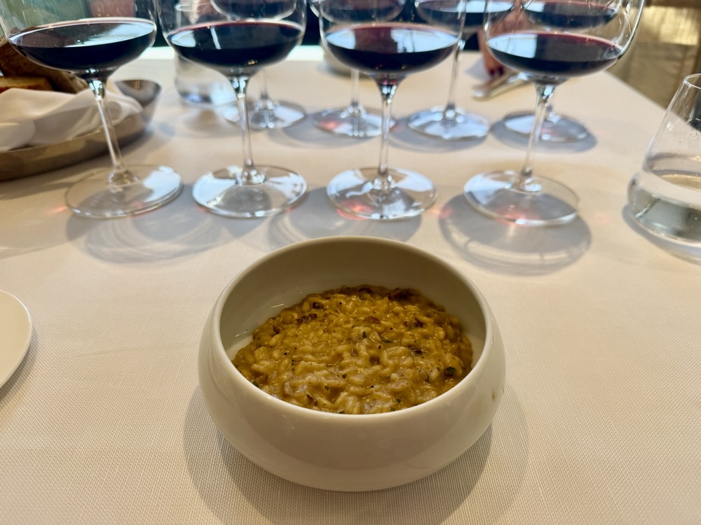 Porcini mushroom risotto from Anthology on Explora Journeys