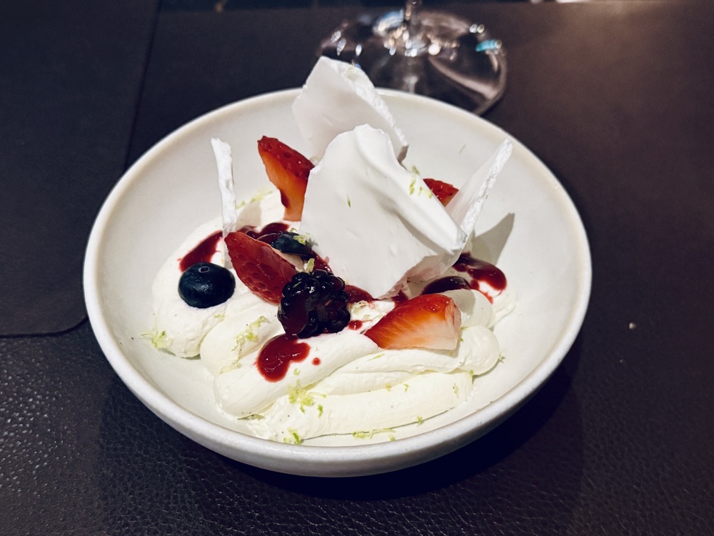 Eton Mess from Marble and Company Grill on Explora Journeys