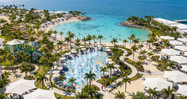 Seakers Cove Family Beach on MSC Ocean Cay Marine Reserve