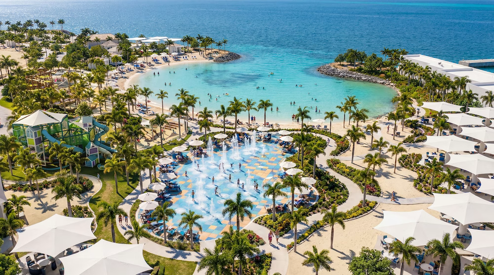 Seakers Cove Family Beach on MSC Ocean Cay Marine Reserve