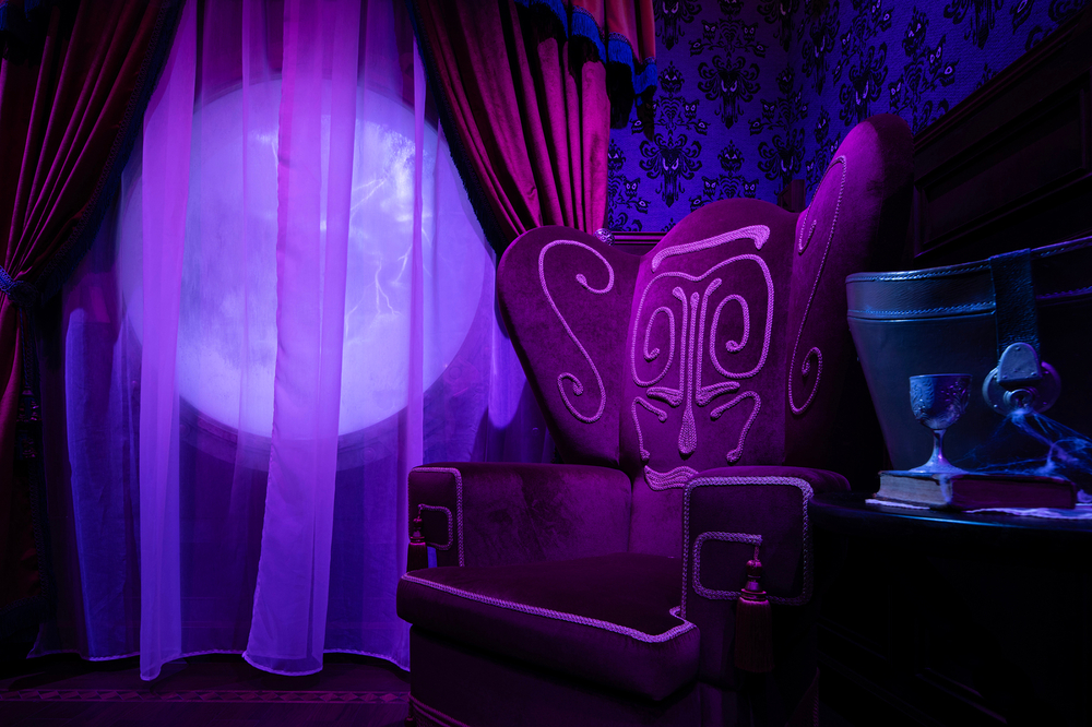 Haunted Mansion Parlor