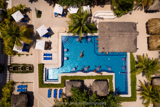 One of the pools at Mr. Sancho’s in Cozumel. Photo credit: Mr. Sancho’s