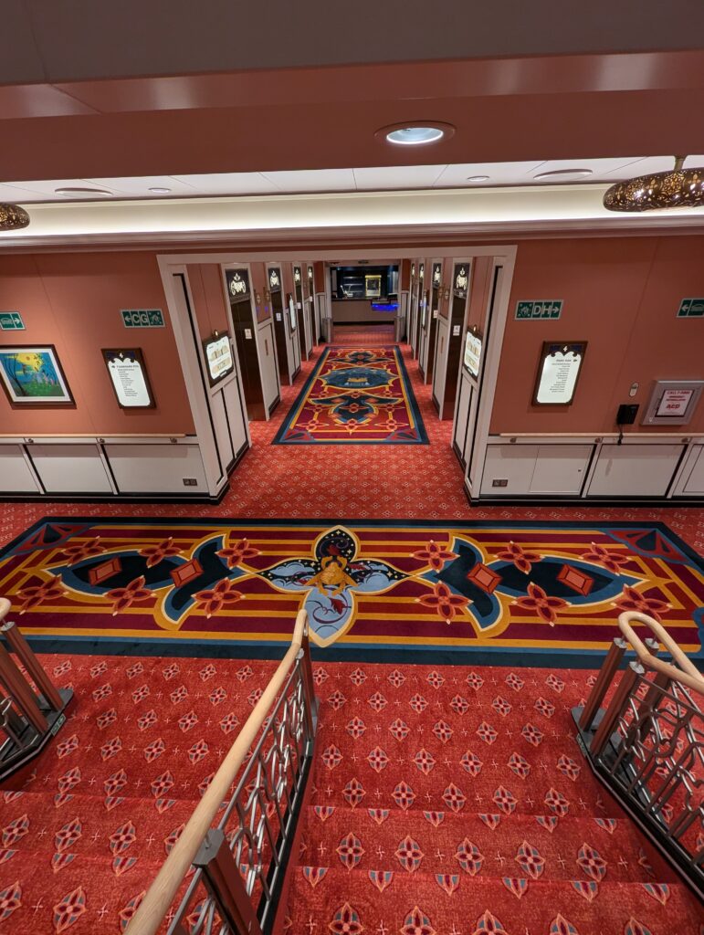 Forward Elevator Theming on the Disney Treasure