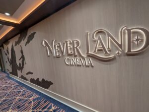 Neverland Theater on the Disney Treasure