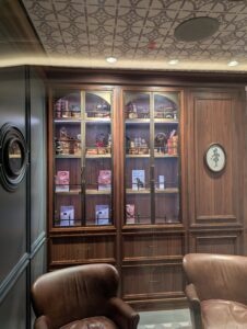 Hook's Barbery on the Disney Treasure