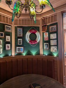 Skippers Lounge on the Disney Treasure
