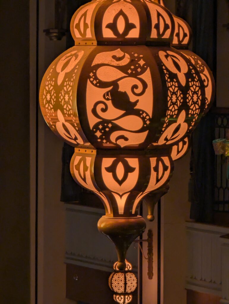 Donald Duck Lantern the Grand Hall on the Disney Treasure