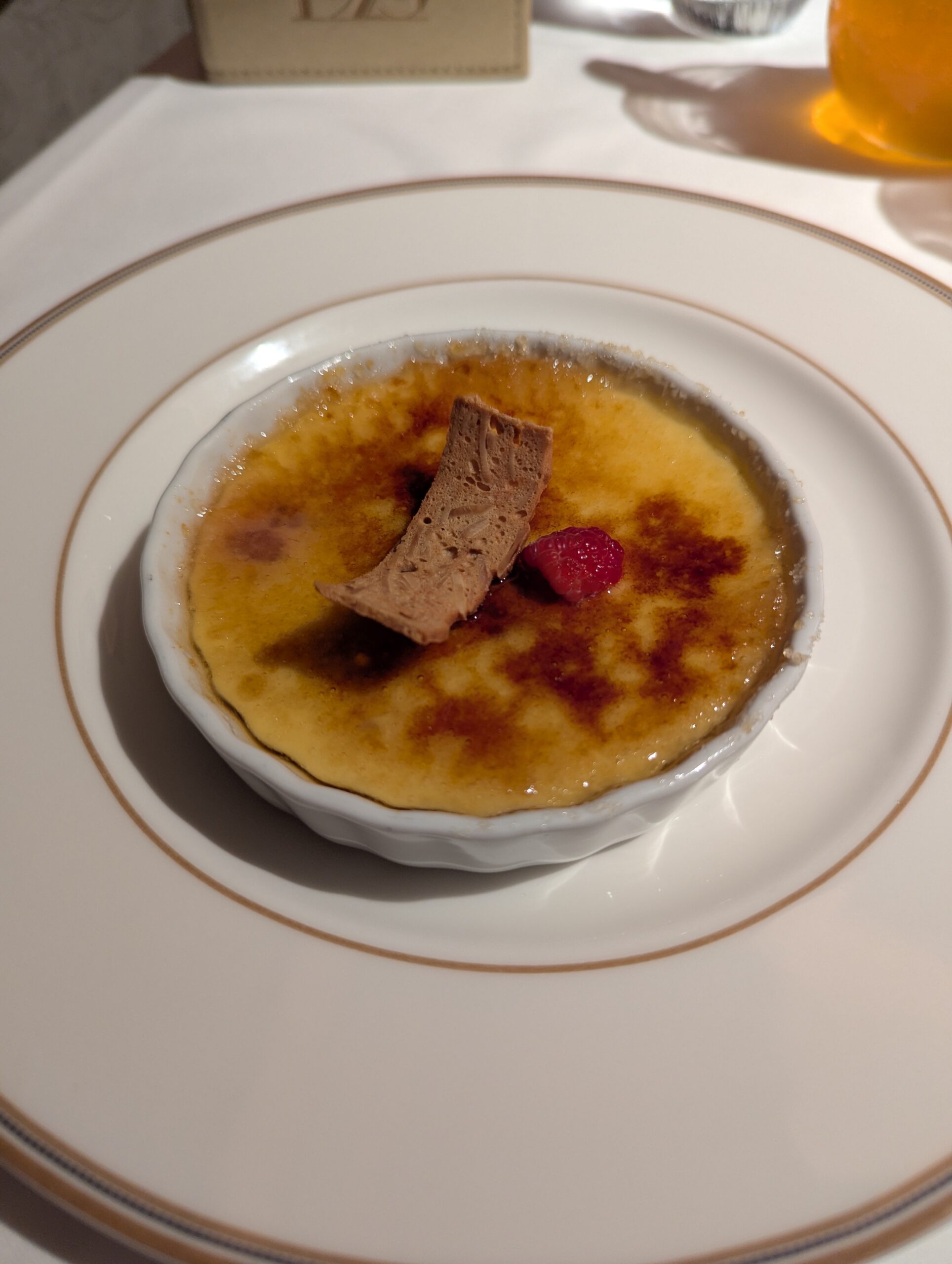 Raspberry-Vanilla Crème Brûlée
