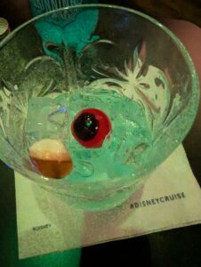 Haunted Mansion Parlor on the Disney Treasure