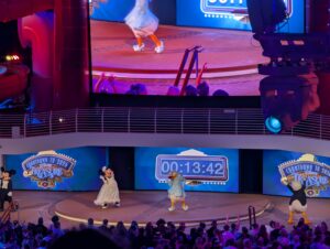 NYE Deck Party on the Disney Treasure