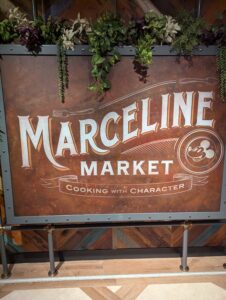 Marceline Market on the Disney Treasure