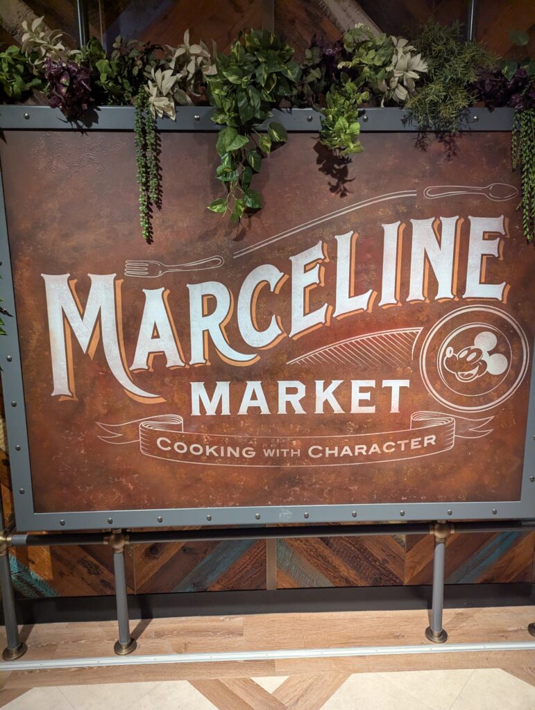 Marceline Market on the Disney Treasure