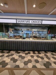 Marceline Market on the Disney Treasure