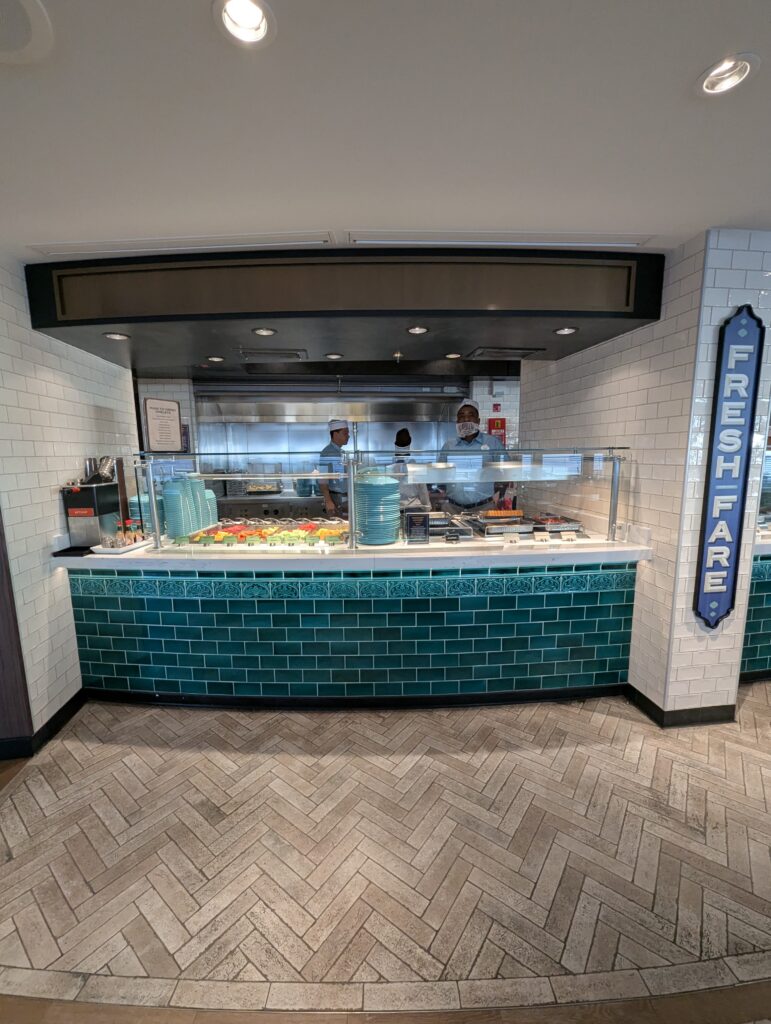 Marceline Market on the Disney Treasure