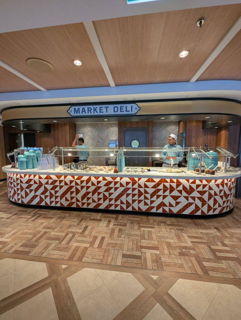 Marceline Market on the Disney Treasure