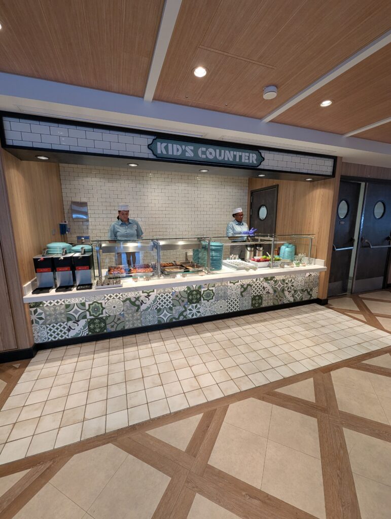 Marceline Market on the Disney Treasure