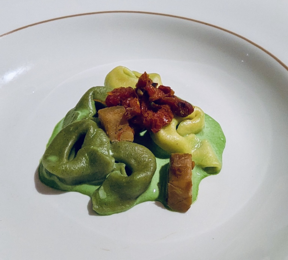 Four Cheese Tri-colored Totelloni from 1923 on the Disney Treasure