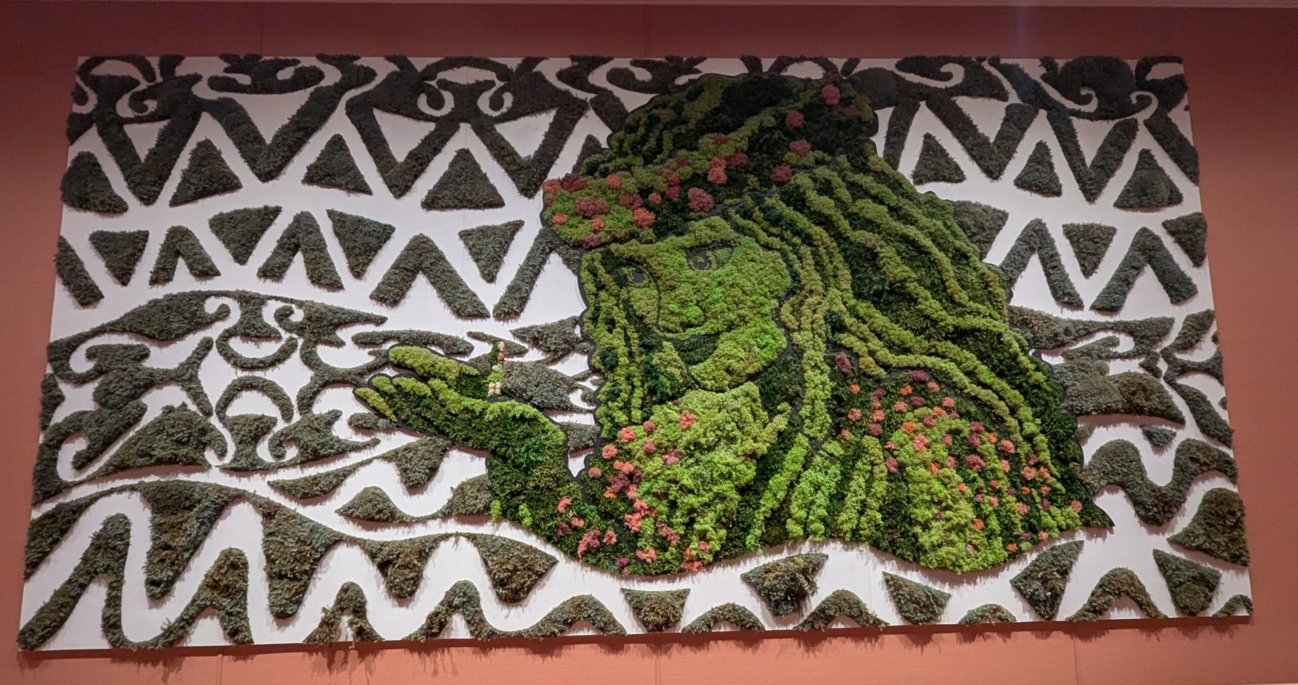 Living Art Mosaic on the Disney Treasure