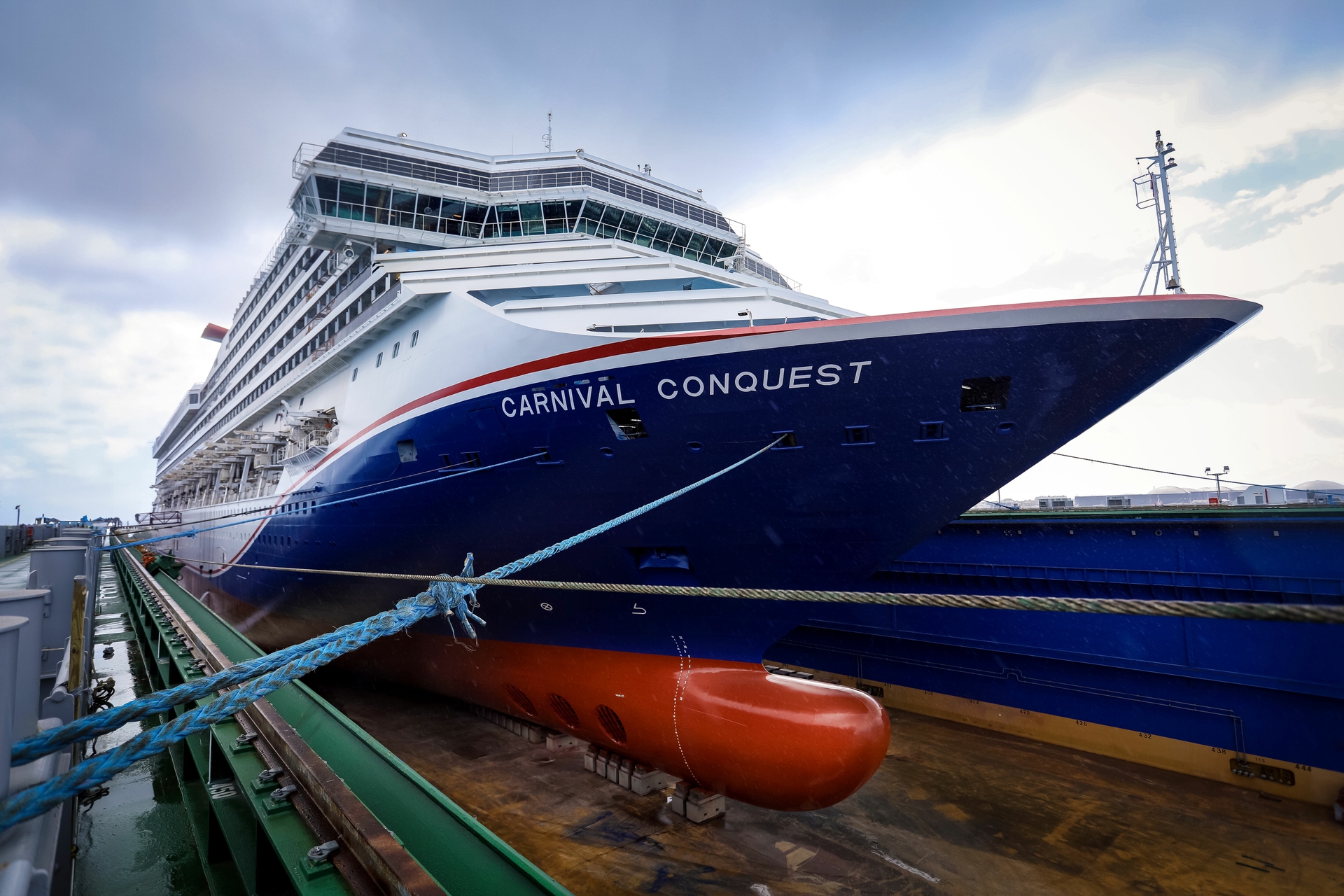 Carnival Conquest returns to service in Miami
