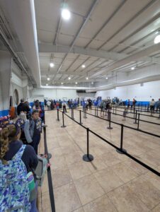 Cruise Terminal 25 in Galveston Texas