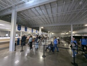 Cruise Terminal 25 in Galveston Texas