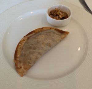 Beef Empanada on the Disney Magic
