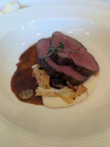 Beef Tenderloin on the Disney Magic