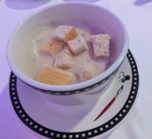 Clam Chowder from Animator's Palate on the Disney Magic