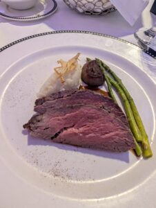 Rosemary Roasted Beef Tenderloin from Marvel Day at Sea on the Disney Magic