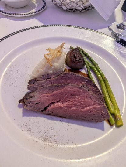 Rosemary Roasted Beef Tenderloin from Marvel Day at Sea on the Disney Magic