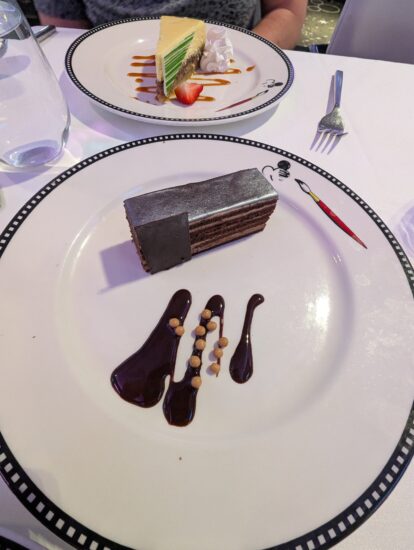 Ravagers' Devil's Food Cake from Marvel Day at Sea on the Disney Magic