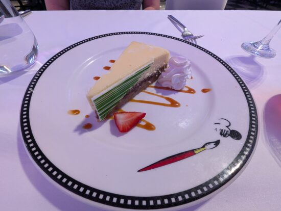 Southern Nights Cheesecake from Marvel Day at Sea on the Disney Magic