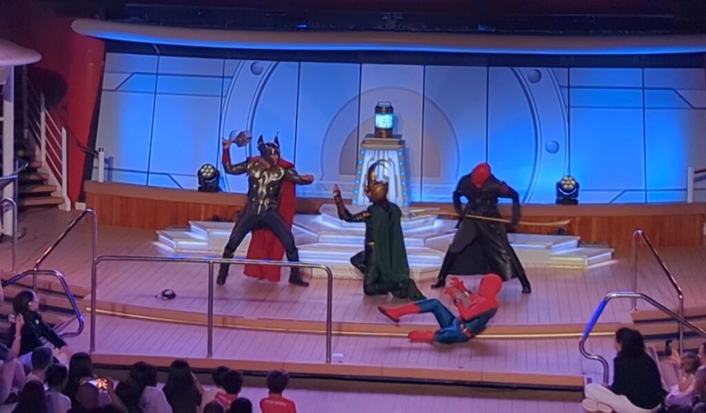Marvel Day at Sea on the Disney Magic
