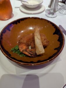 Crisp Isle of Corona Shrimp from Rapunzel's Royal Table on the Disney Magic