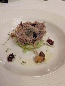 Duck Confit from Lumiere's on the Disney Magic