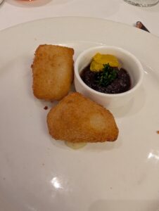 Fried Brie from Lumiere's on the Disney Magic