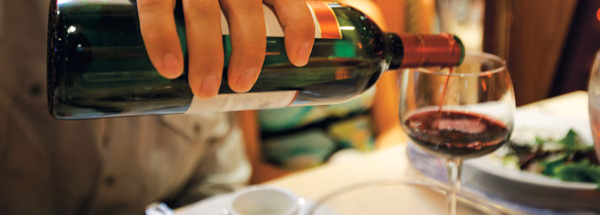 Main Dining Room Bar & Wine List