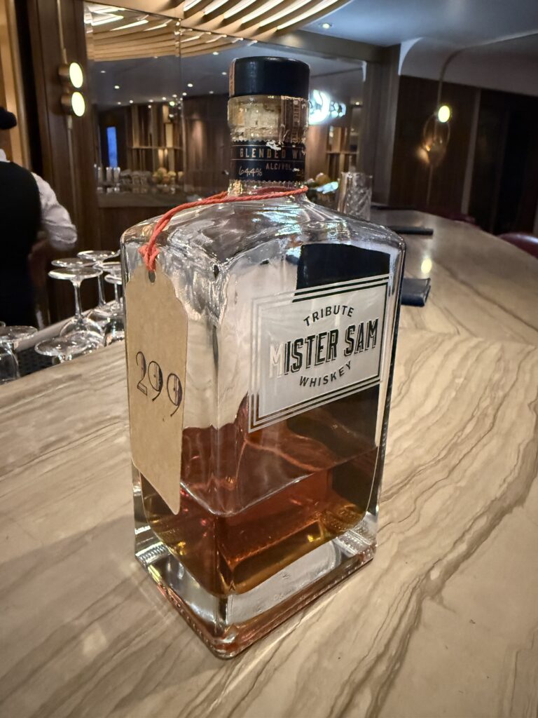 Mister Sam Tribute Whiskey on Rotterdam for $299 for 1.5oz
