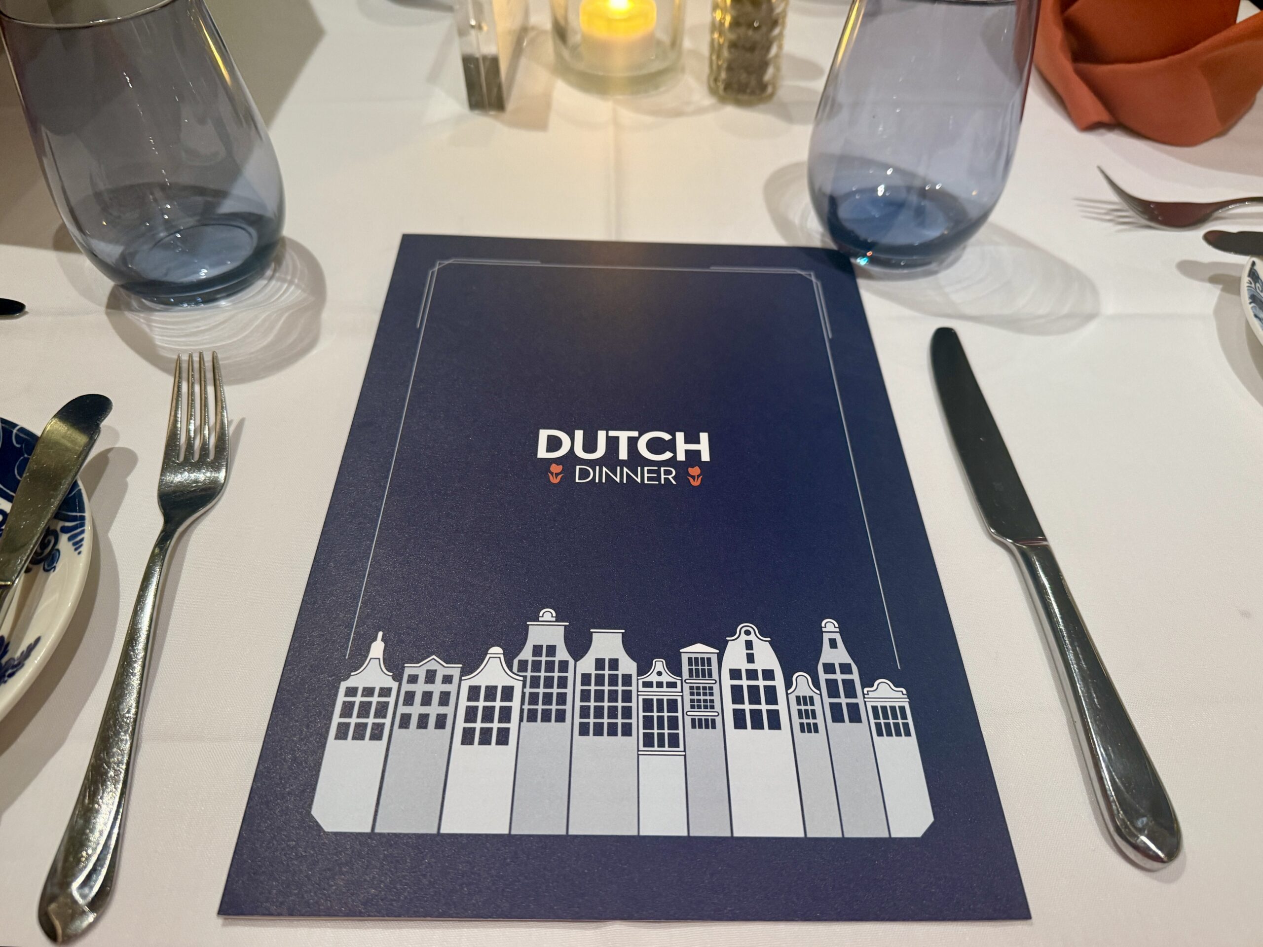 Dutch Dinner night in the MDR on Rotterdam