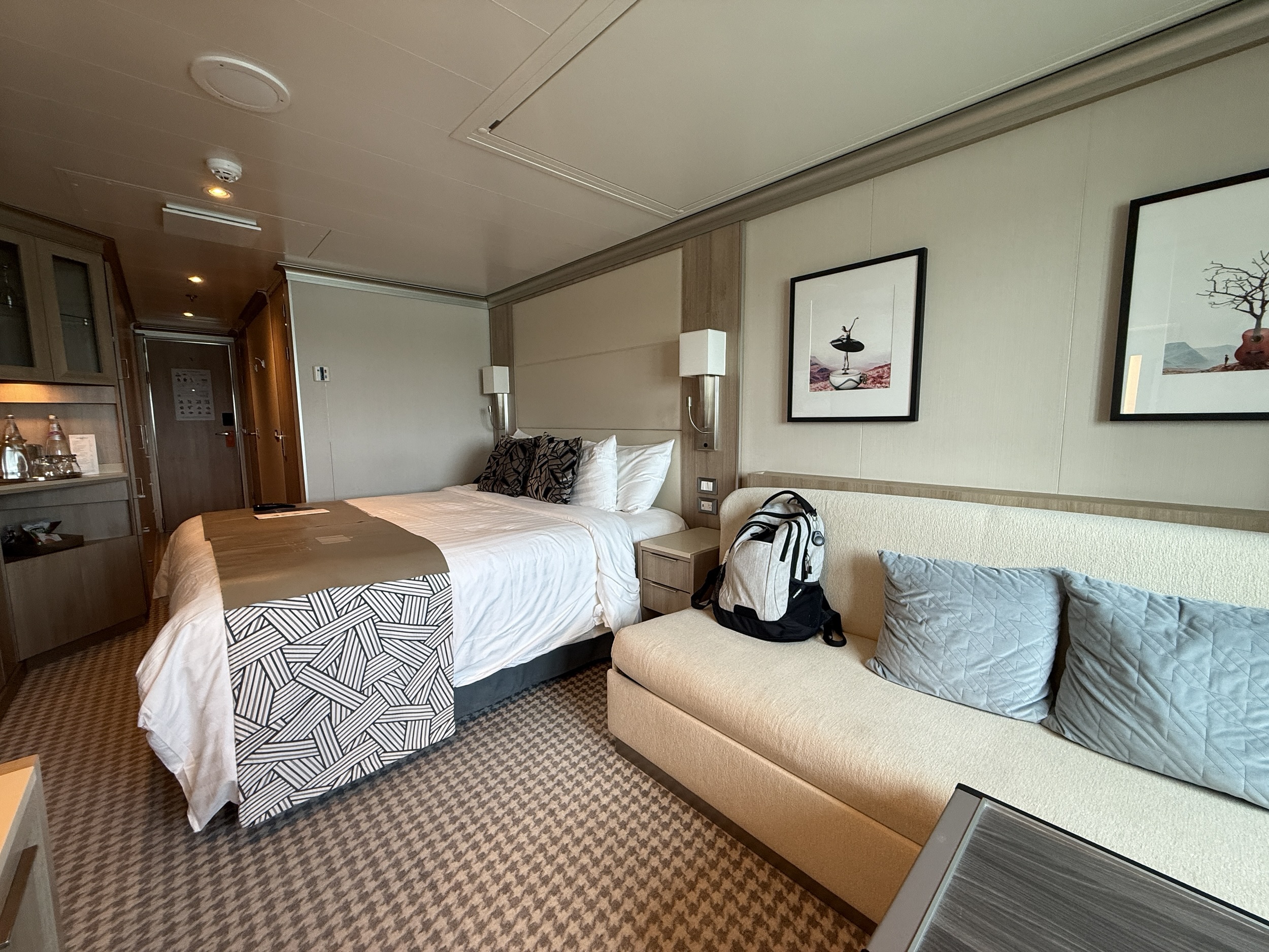 Family Ocean View stateroom 1028 on Holland America's Rotterdam