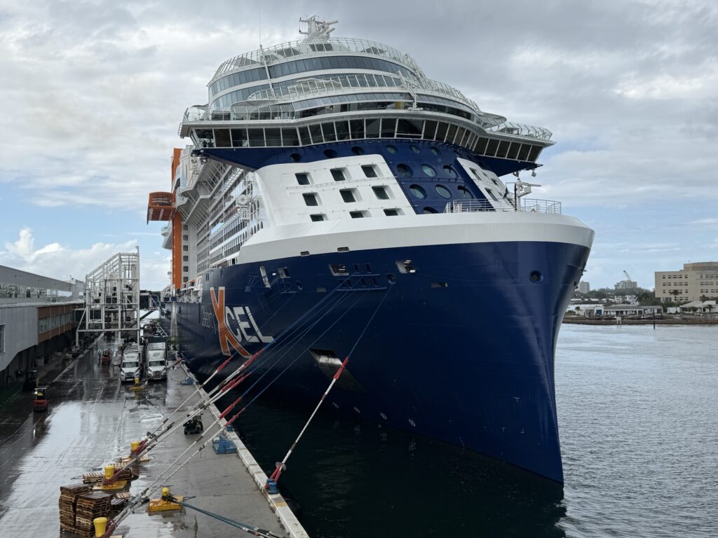 Celebrity Excel at Port Everglades on March 1, 2026