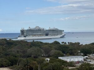 Sky Princess departing Port Everglades on March 1, 2026
