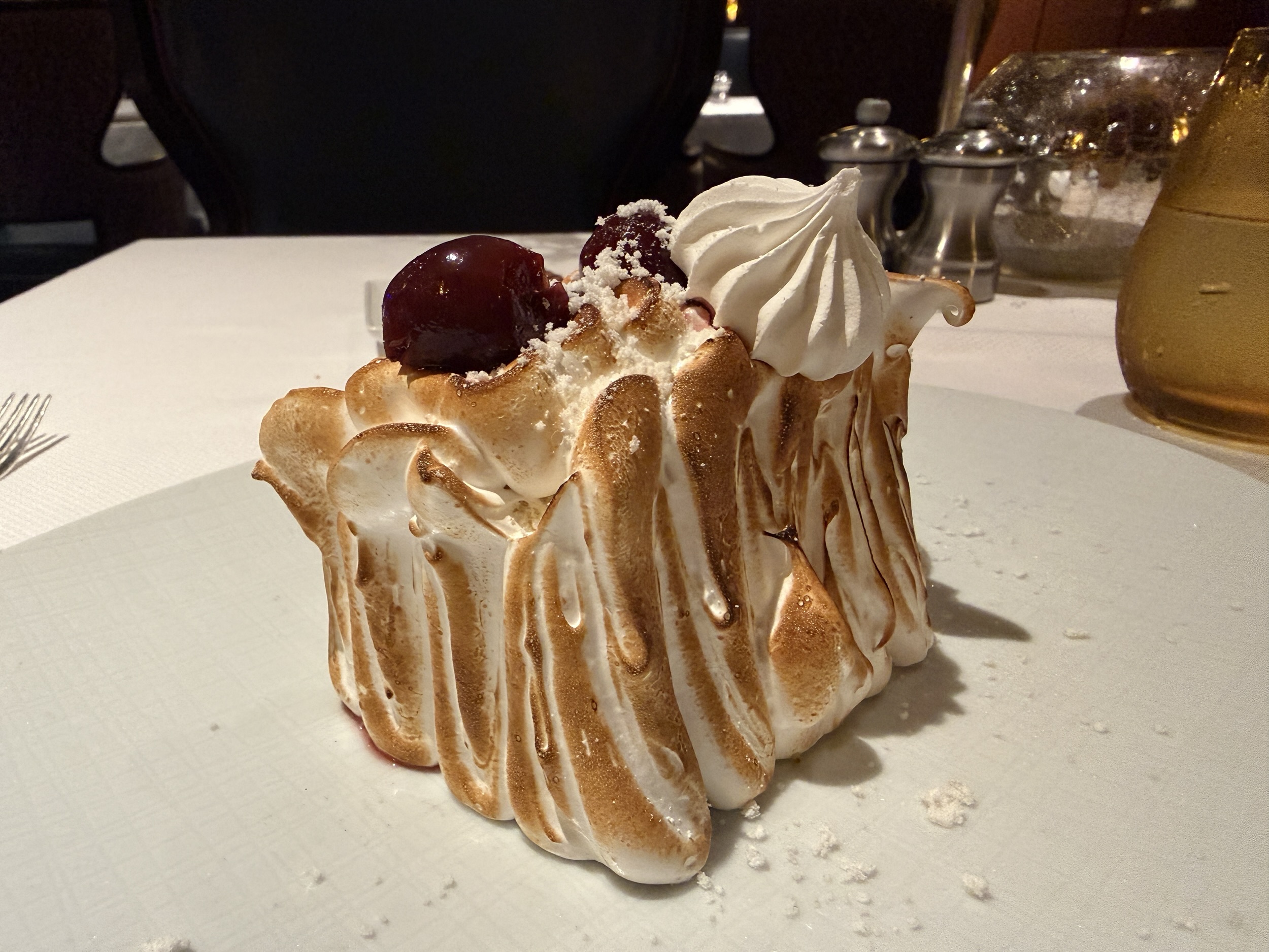 Not So Baked Alaska from Pinnacle Grill on Holland America