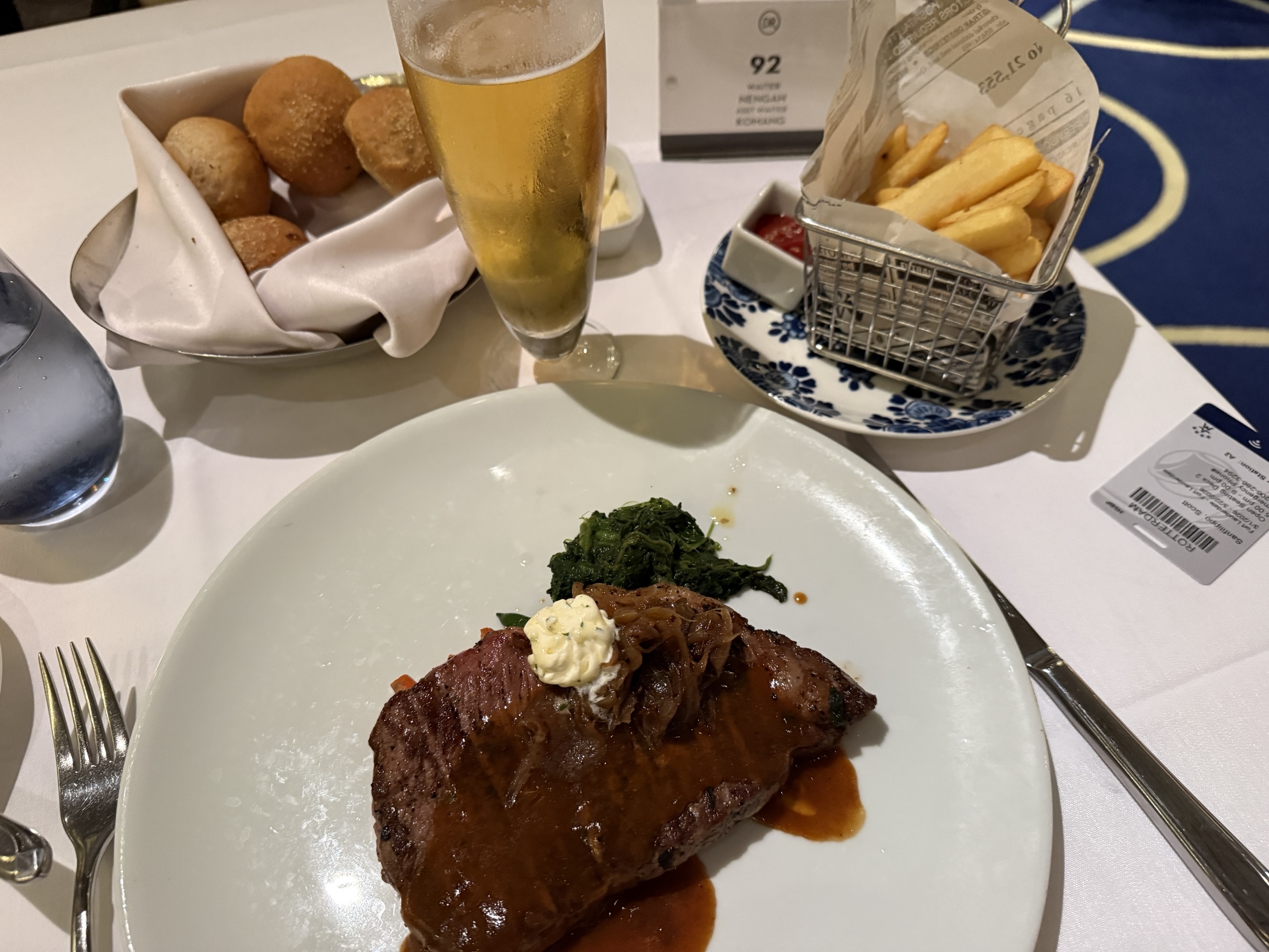 New York Strip Loin from the MDR on Rotterdam