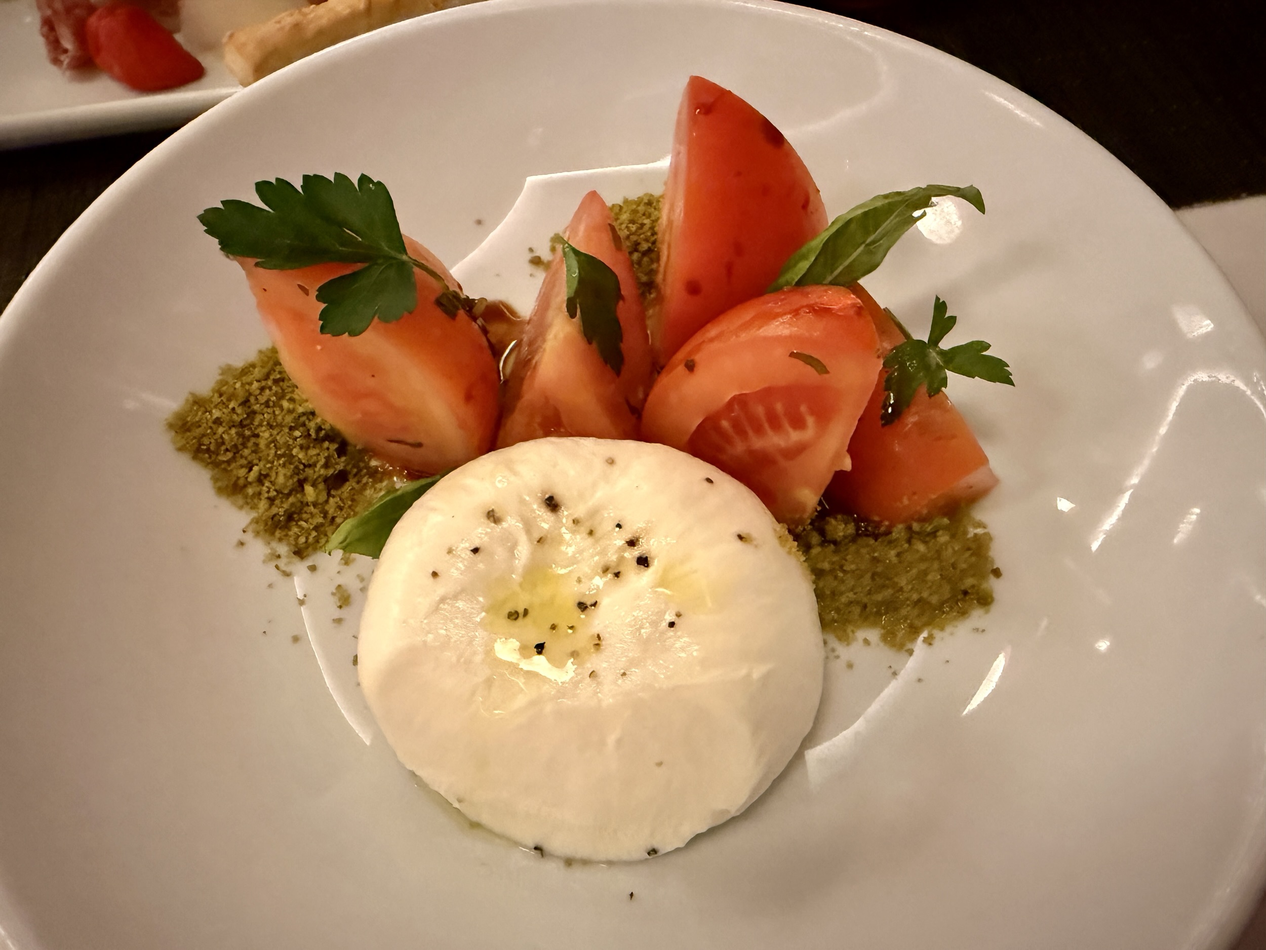 Burrata salad from Canaletto on Rotterdam
