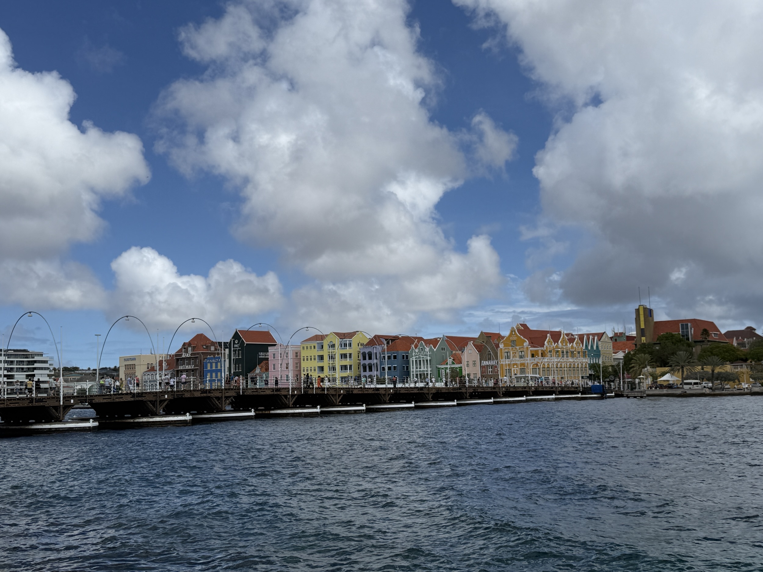 Queen Emma Bridge in Curacao