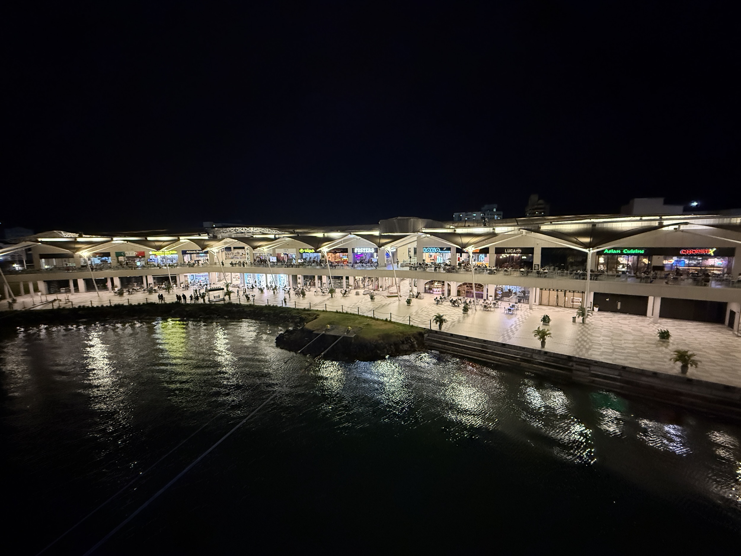 A look at the Colon, Panama port from the ship