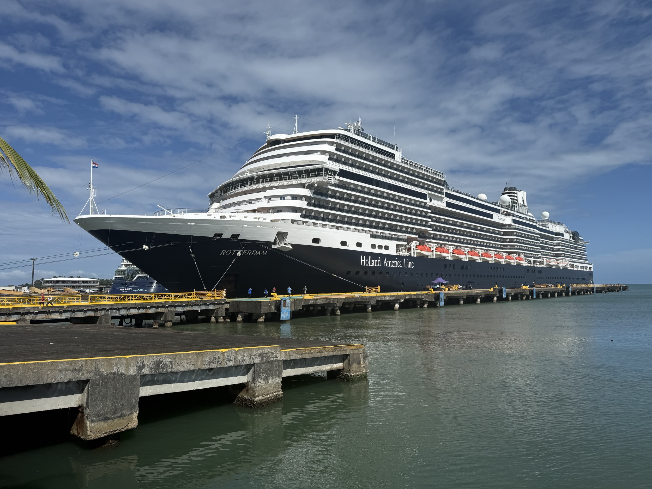 Rotterdam docked in Puerto Limon on March 9, 2026